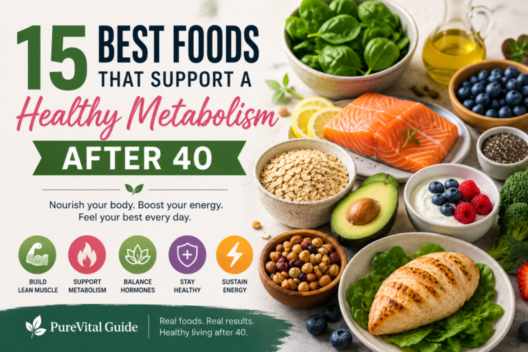 15 Best Foods That Support a Healthy Metabolism After 40