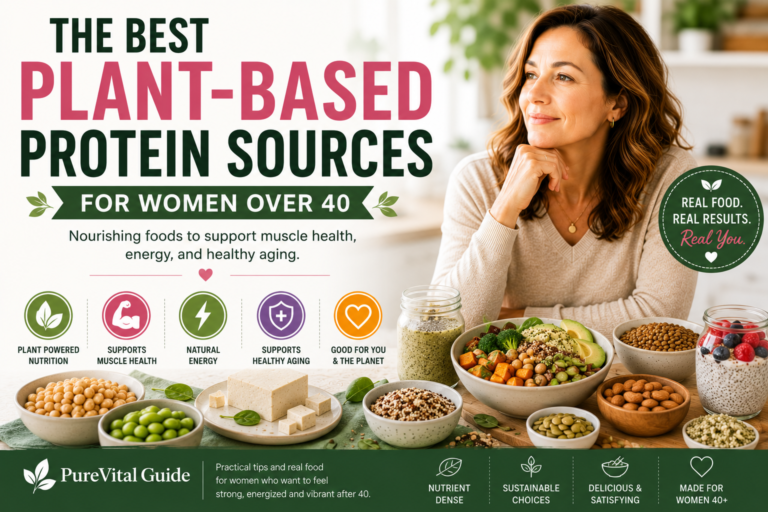 The Best Plant-Based Protein Sources for Women Over 40