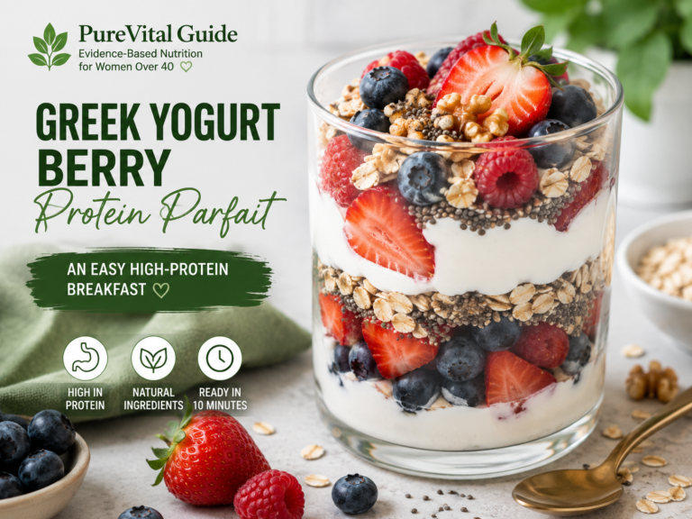 Greek Yogurt Berry Protein Parfait: An Easy High-Protein Breakfast