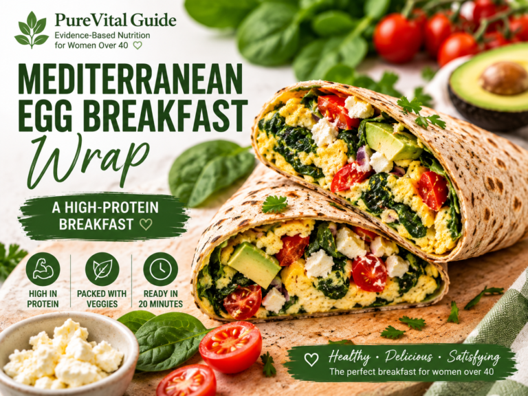 Mediterranean Egg Breakfast Wrap: Easy High-Protein Recipe | PureVital Guide