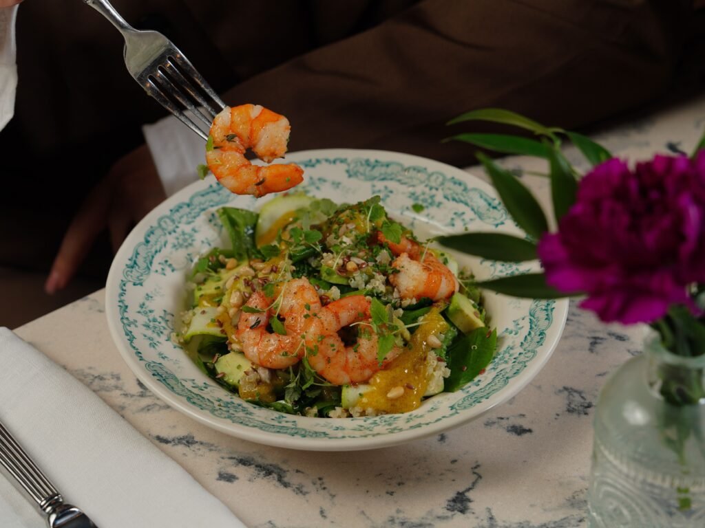 High-Protein Mediterranean Shrimp Bowl for Women Over 40
